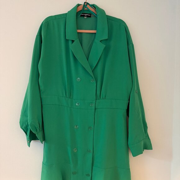 Karl Lagerfeld Dresses & Skirts - Karl Lagerfeld  Casual Shirt Dress Size 14